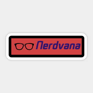 Nerdvana Sticker